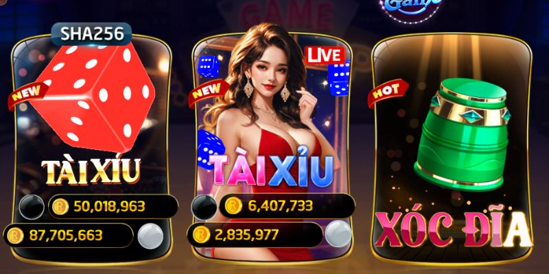 Game may rủi tài xỉu & xóc đĩa rikvip